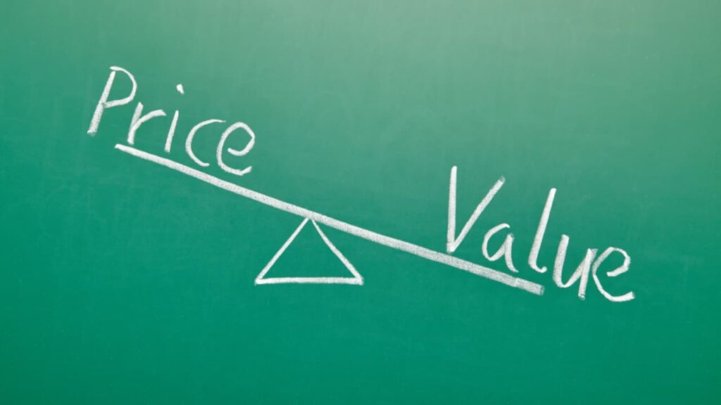 prezzo valore